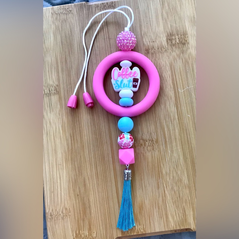 Coffee Lover Car Charm